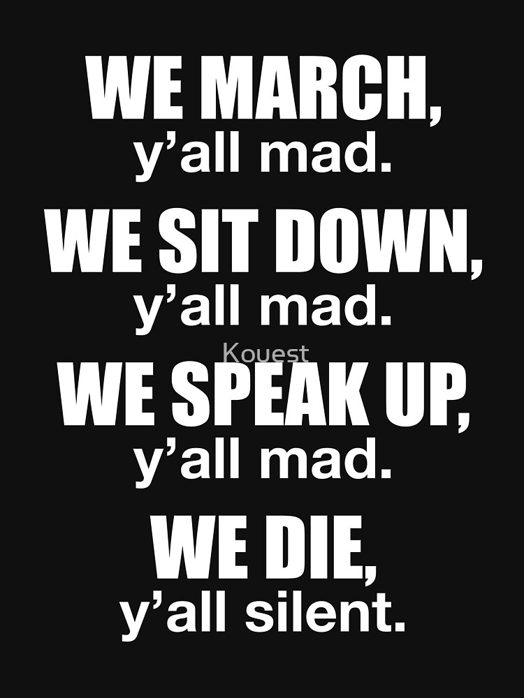 Lebron James Wore a 'We March, Y'all Mad' Protest Shirt?