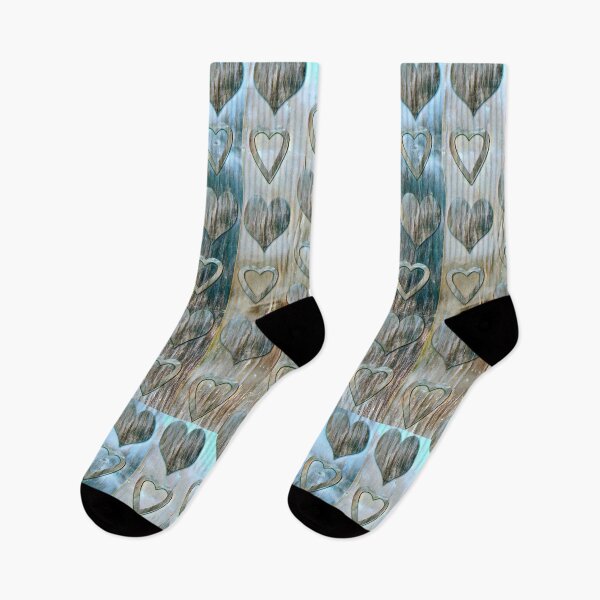 Item preview, Copper Blue Heart designed and sold by LavishWithLove.