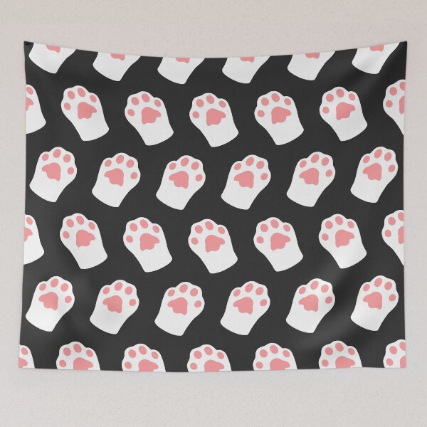 Item preview, Small medium cat paw pattern 8 designed and sold by LemonCreamyyyy.