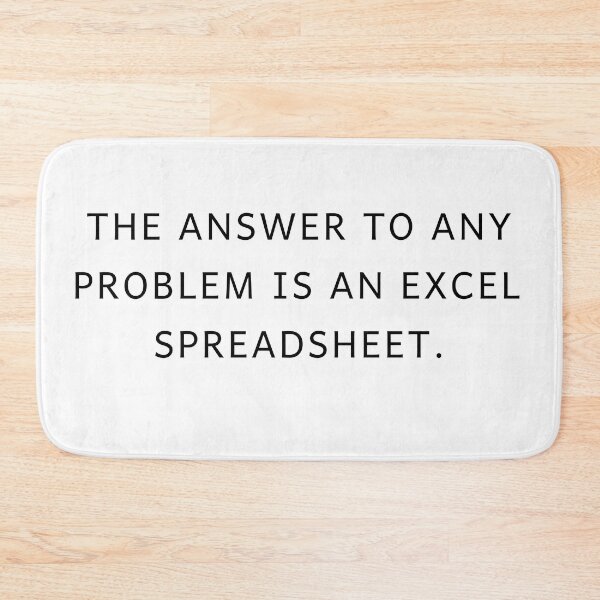 Item preview, The Answer to any problem is an excel spreadsheet designed and sold by MouDantArts.