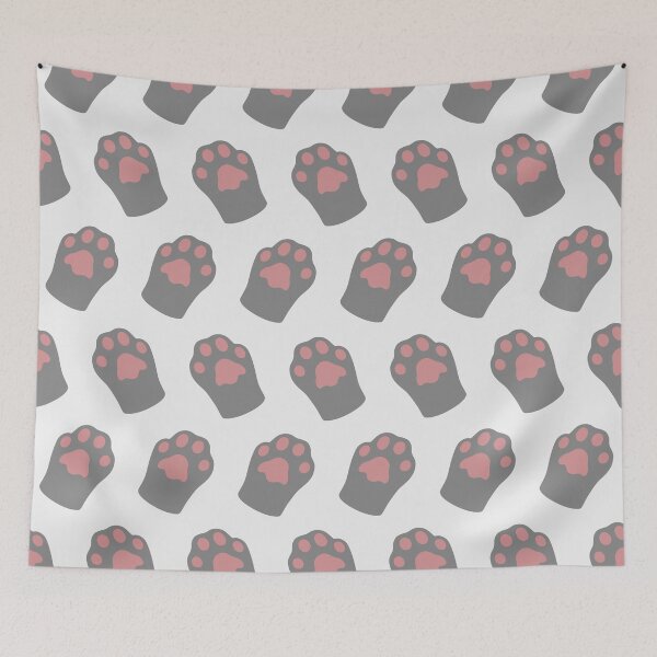 Item preview, Small medium cat paw pattern 9 designed and sold by LemonCreamyyyy.