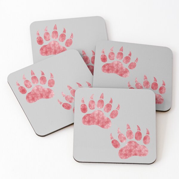Item preview, Bear Paws - Red designed and sold by TheeForestFox Shop.