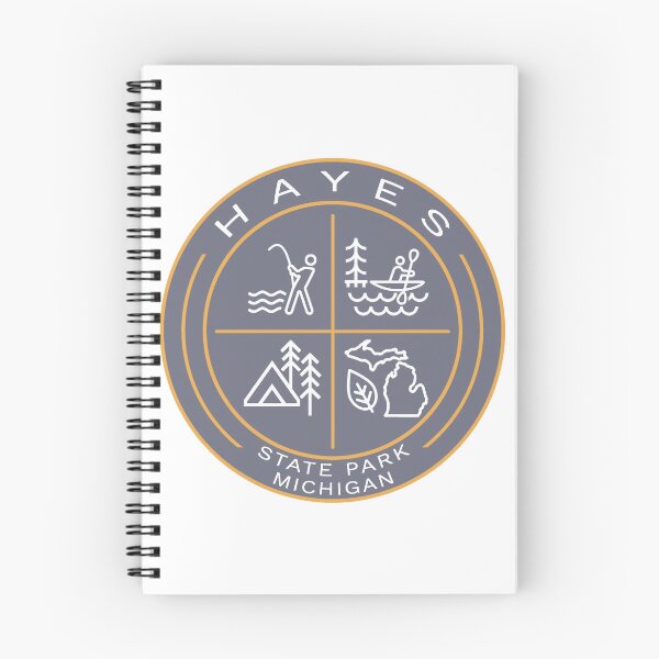 Item preview, Hayes State Park MI Heraldic Logo designed and sold by VanyaKar.