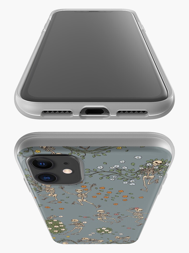 Alternate view of Skeletons with garlands iPhone Case & Cover
