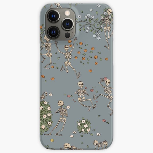 Skeletons with garlands iPhone Snap Case