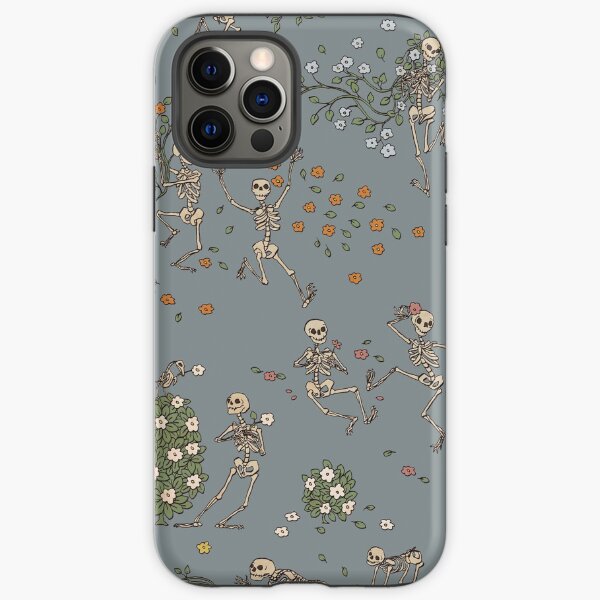 Esqueletos con guirnaldas Funda resistente para iPhone