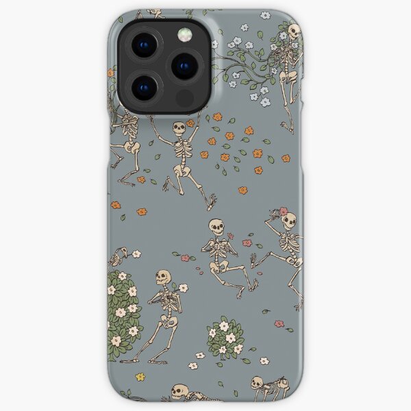 Skeletons with garlands iPhone Snap Case
