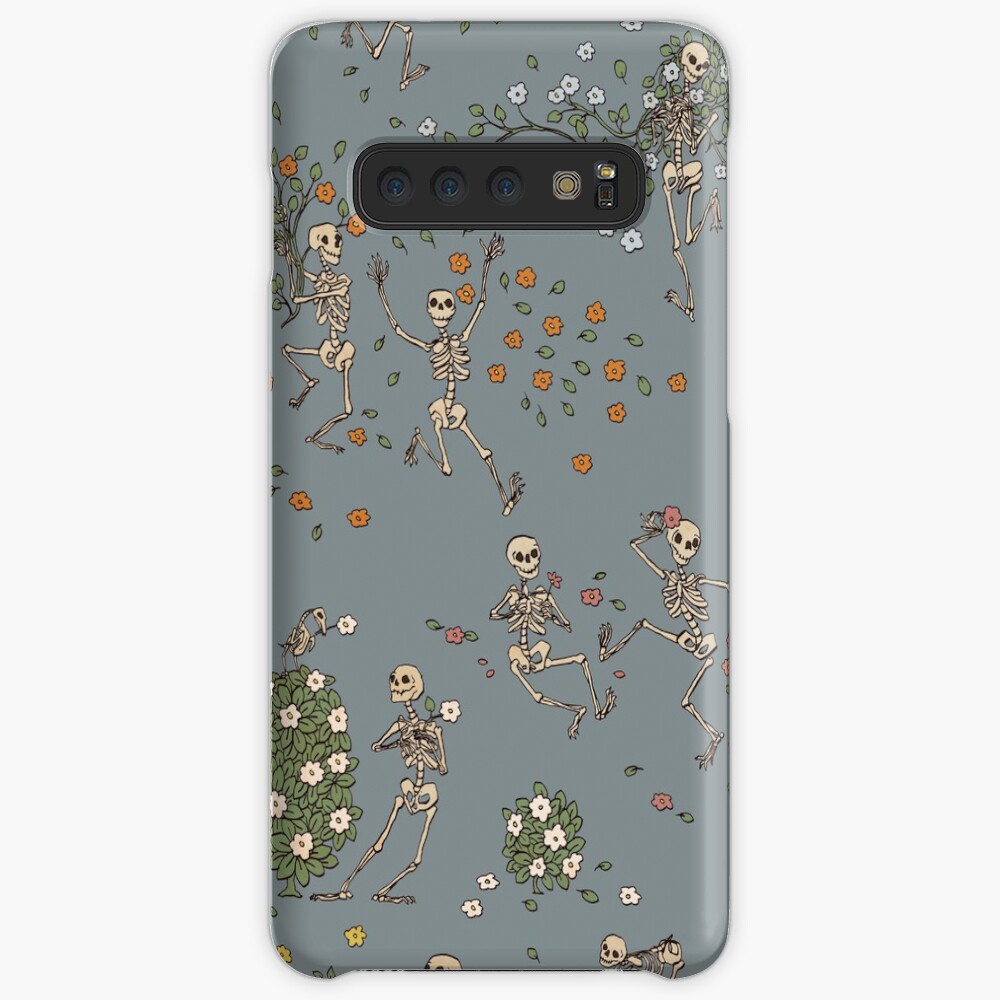 Skeletons with garlands Case & Skin for Samsung Galaxy
