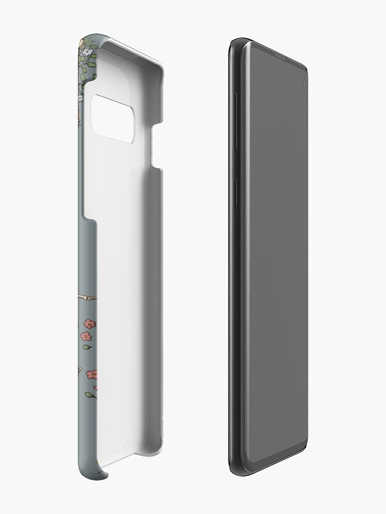 Alternate view of Skeletons with garlands Case & Skin for Samsung Galaxy