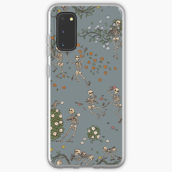 Skelette mit Girlanden Samsung Galaxy Flexible Hülle