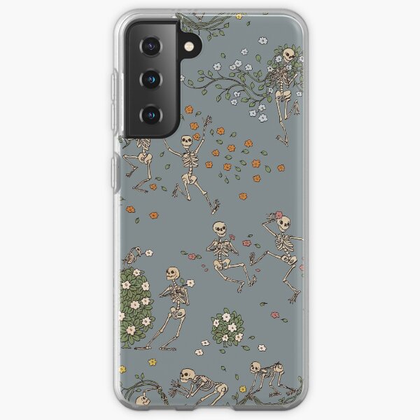 Skelette mit Girlanden Samsung Galaxy Flexible Hülle