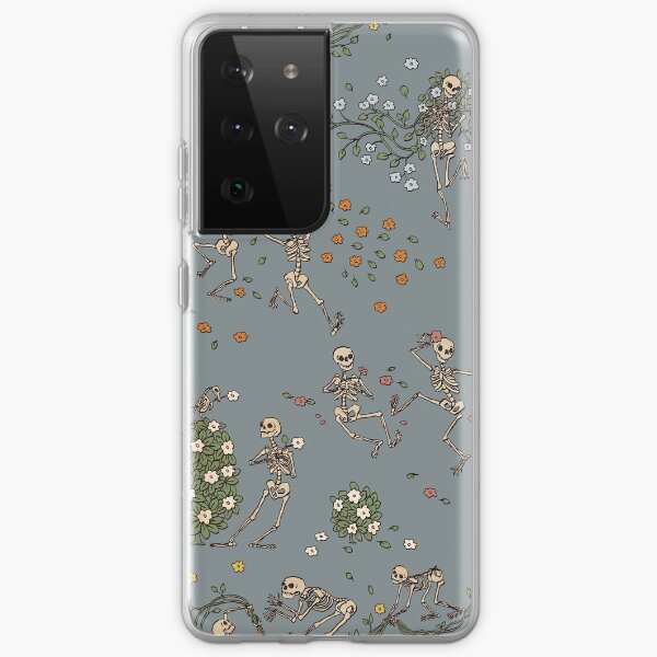 Skelette mit Girlanden Samsung Galaxy Flexible Hülle