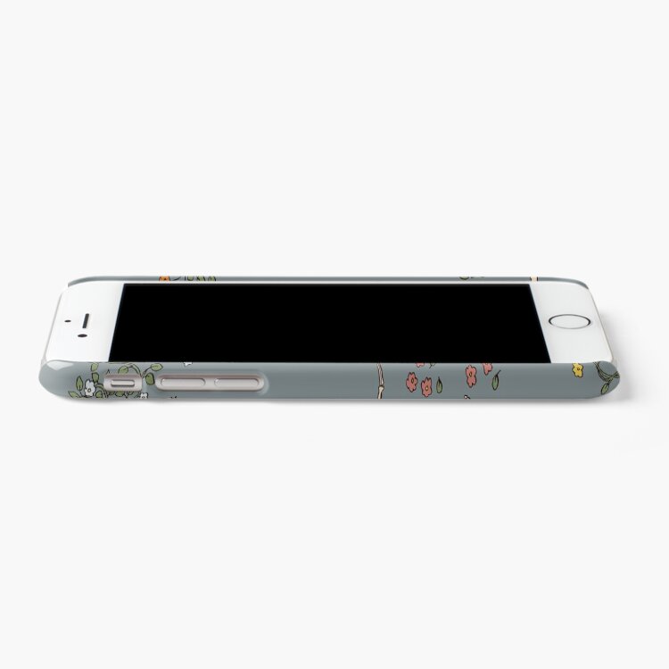 Alternate view of Skeletons with garlands iPhone Case & Cover
