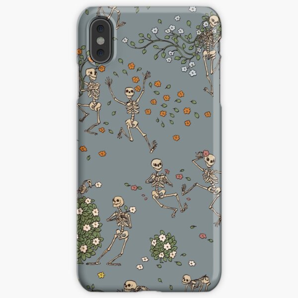 Skeletons with garlands iPhone Snap Case