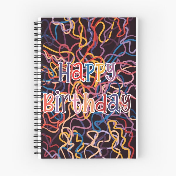 Item preview, Happy Birthday Streamer Card designed and sold by meepproductions.