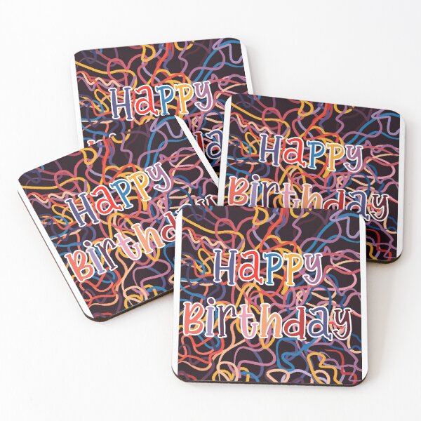 Item preview, Happy Birthday Streamer Card designed and sold by meepproductions.