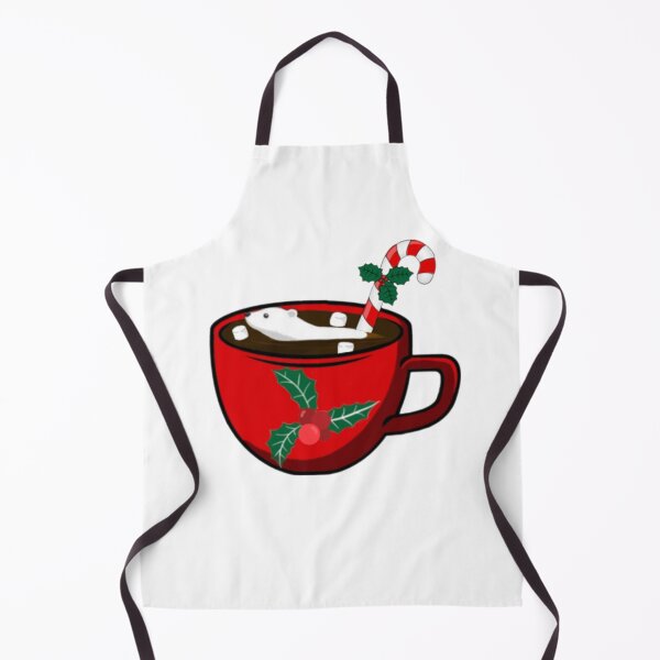 Item preview, Polar bear swimming in a coffee cup designed and sold by Artistkhg.