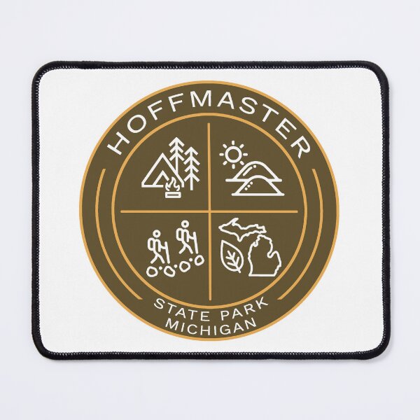 Item preview, Hoffmaster State Park MI Heraldic Logo designed and sold by VanyaKar.