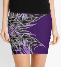 Tribal Butterfly Mini Skirt