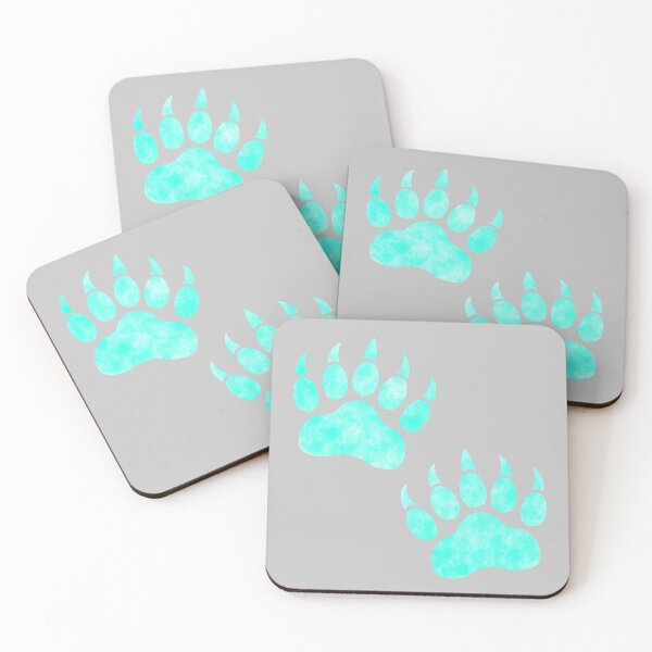 Item preview, Bear Paws - Mint designed and sold by TheeForestFox Shop.