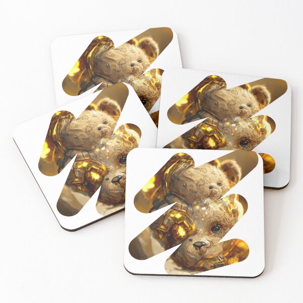 Item preview, Solid Gold Teddy Bear designed and sold by zheworkstudio.