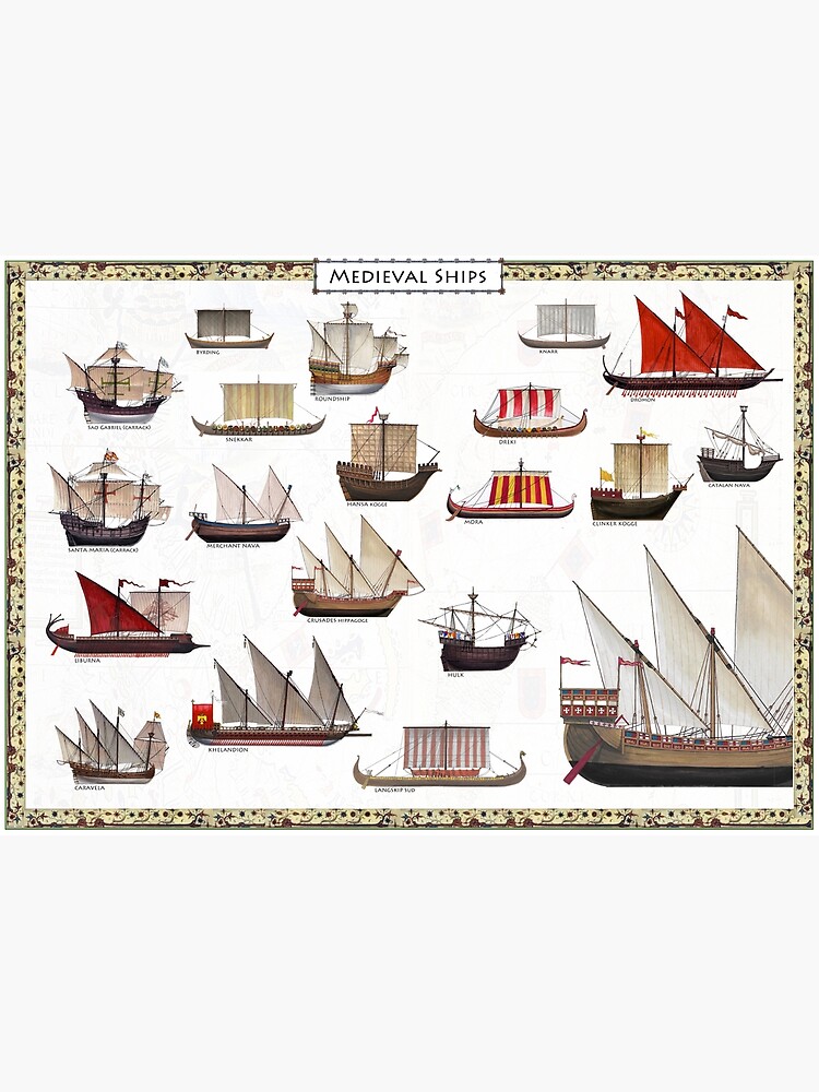 Medieval Ships by TheCollectioner