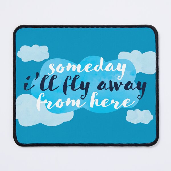 Item preview, Someday I'll fly away from here designed and sold by sweetlaughowl.