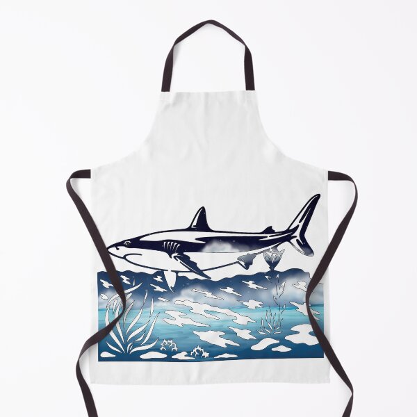 Item preview, Ocean At Night Reef Shark designed and sold by damonasplace.