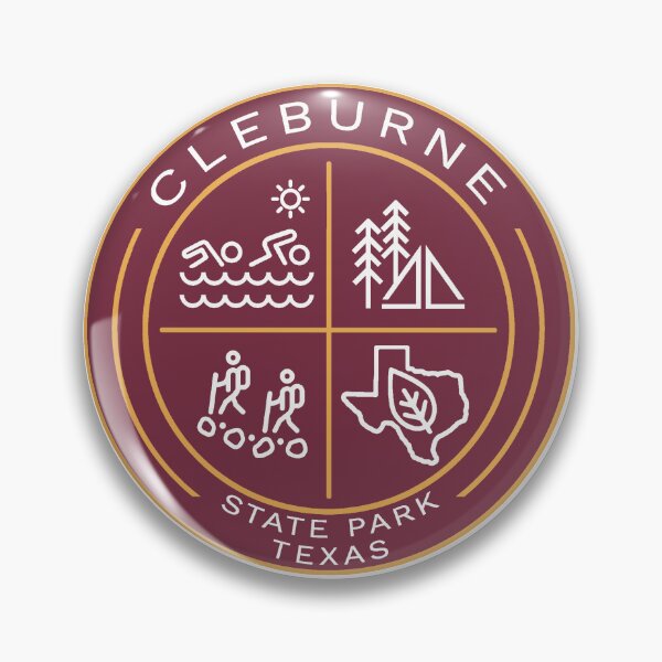 Item preview, Cleburne State Park Texas Heraldic Logo designed and sold by VanyaKar.