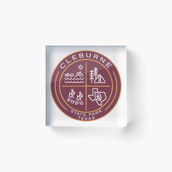 Item preview, Cleburne State Park Texas Heraldic Logo designed and sold by VanyaKar.