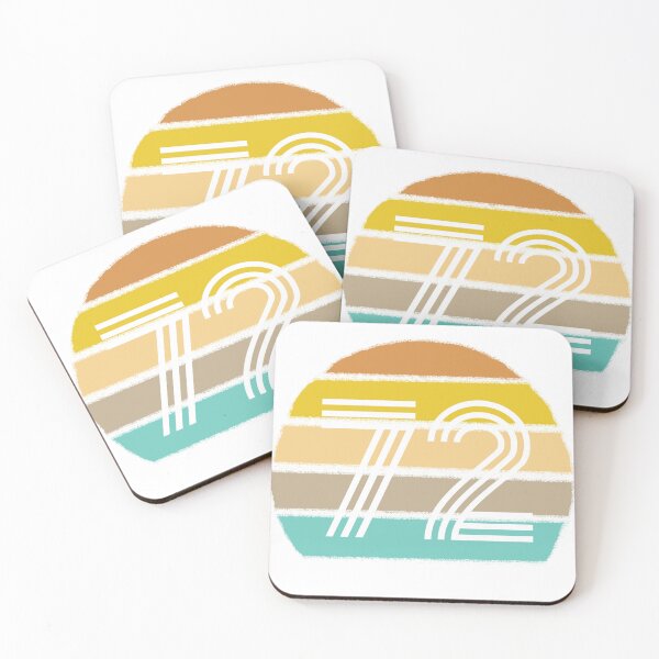 Item preview, Number 72 on Retro Sunset designed and sold by rhombusOnion.