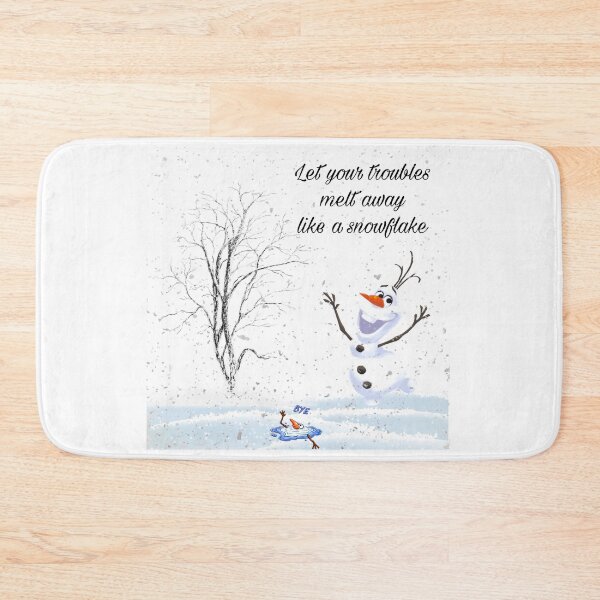 Item preview, Let your troubles melt away like a snowflake designed and sold by DawnysArt.