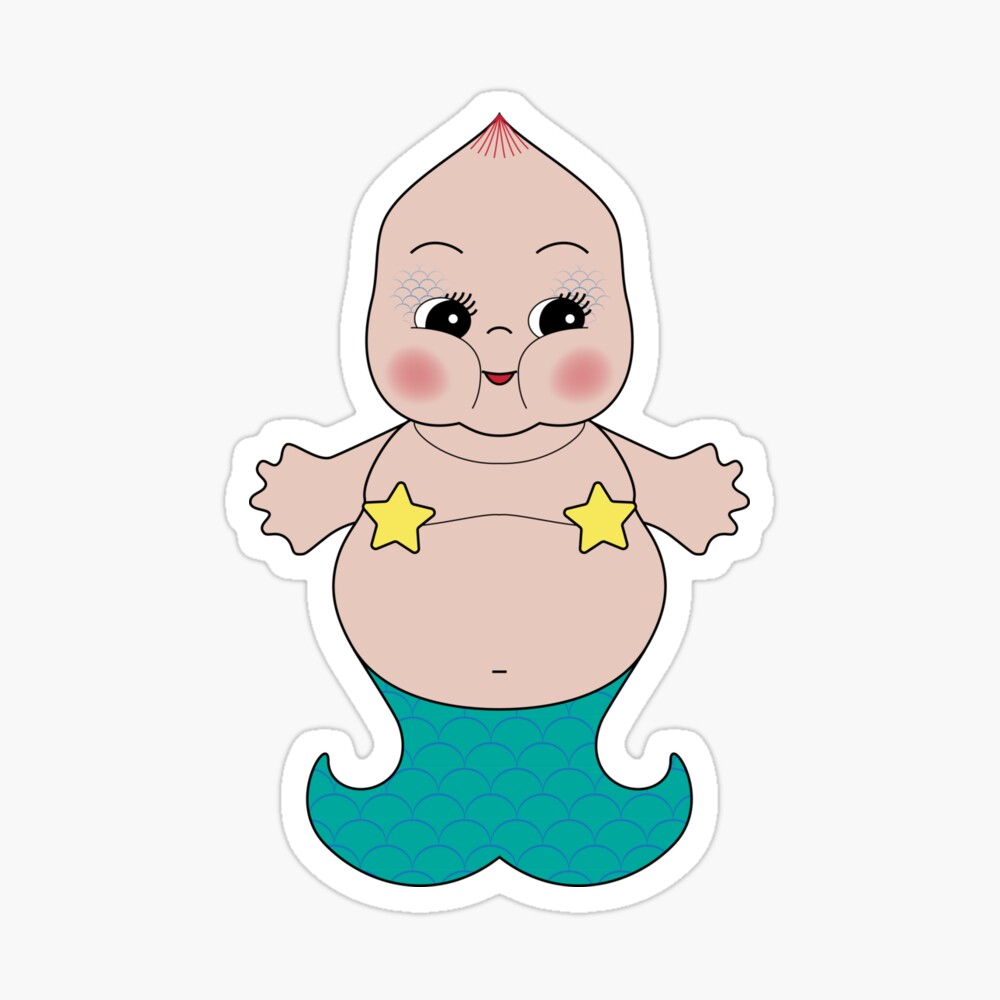 kewpie mermaid