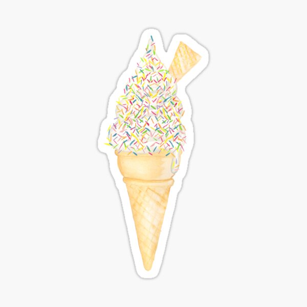 Stickers Northwest - Ice Cream Cone Sticker