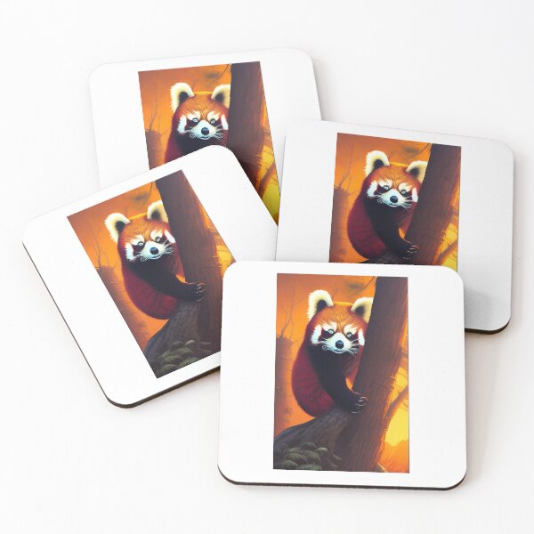 Item preview, Red panda designed and sold by GroovyDino.