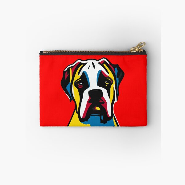 Item preview, Boxer in a Pop Art Style designed and sold by dogpopart.