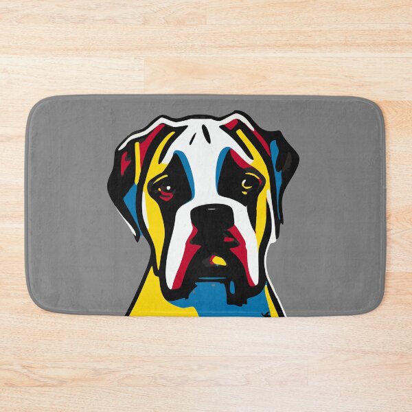 Item preview, Boxer in a Pop Art Style designed and sold by dogpopart.