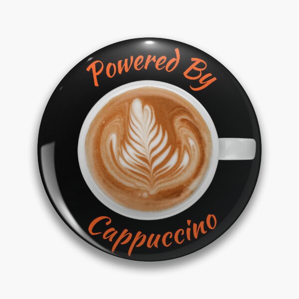 Item preview, Powered By Cappuccino designed and sold by MtWoodsonSales.