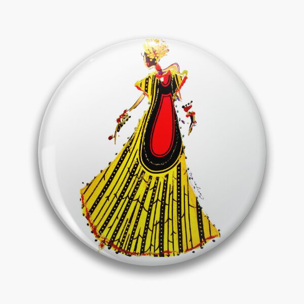 Item preview, Gold Crown Ankara Queen designed and sold by The Cindy Williams Collection.