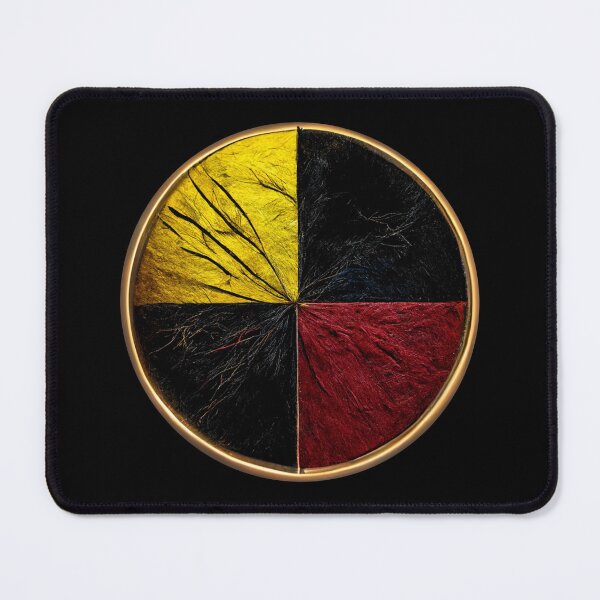 Item preview, Indigenous Medicine Wheel , Wheel Of Life, Native America. designed and sold by nativeStor.