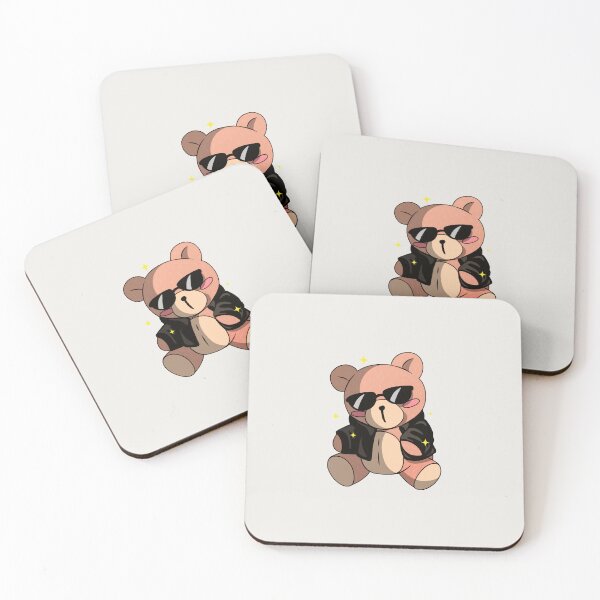 Item preview, Cute Teddy Bear with Glasses Design designed and sold by InspiredForever.