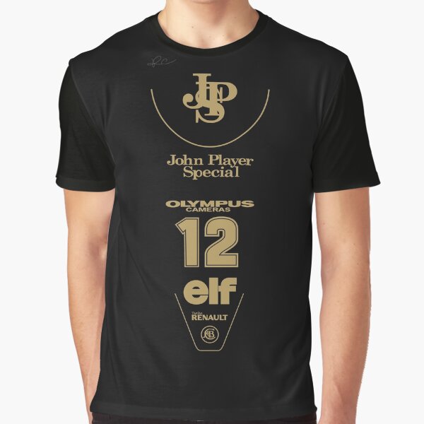 Lotus 97T Ayrton Senna 1985 Livery Graphic T-Shirt