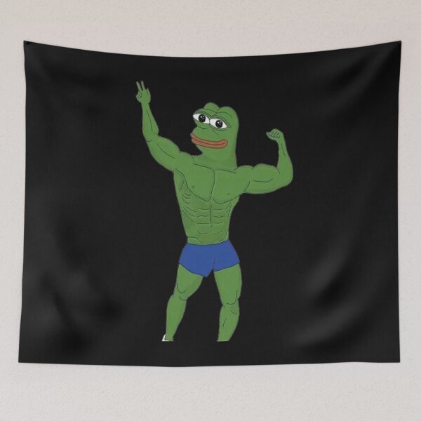 Item preview, Pepe Kermit workout Pepe Kermit gym fuuny Pepe Kermit  designed and sold by thenewall.