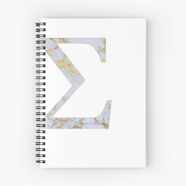 Item preview, Gold Marble Sigma designed and sold by mollysilverberg.