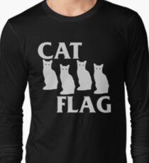 Katzenflagge Langarmshirt
