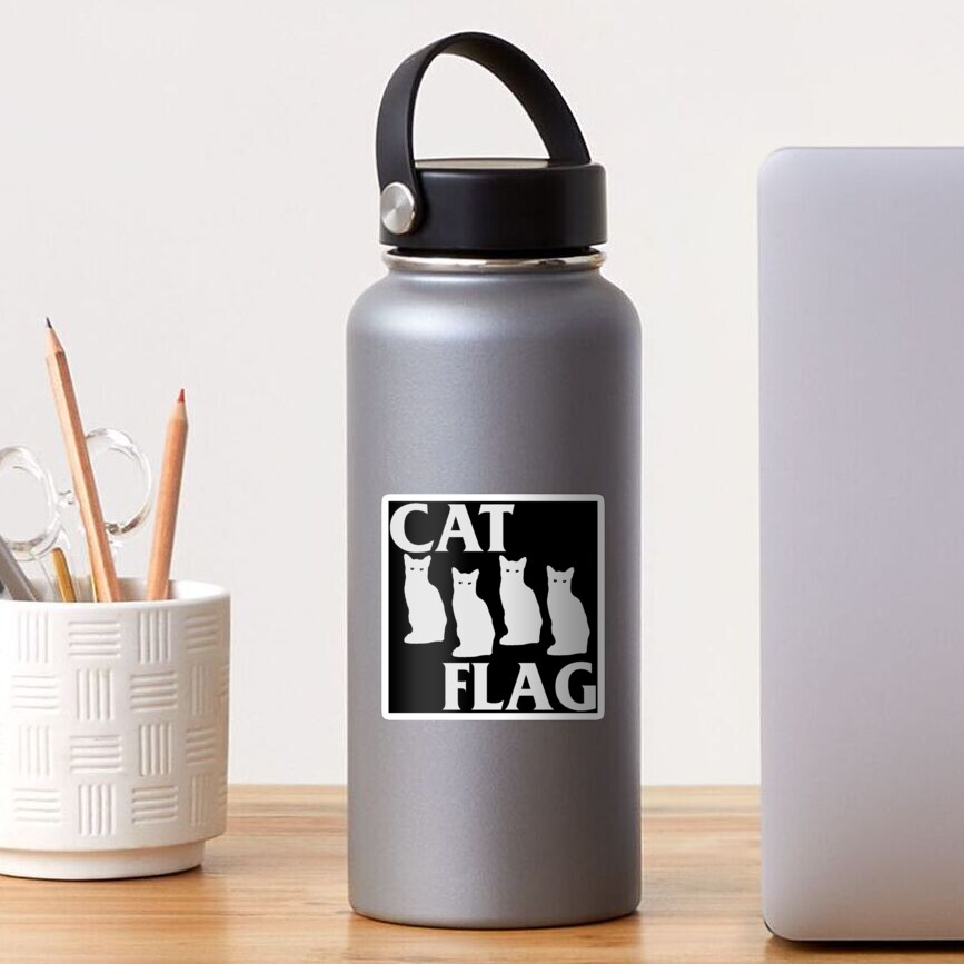 Cat Flag Sticker