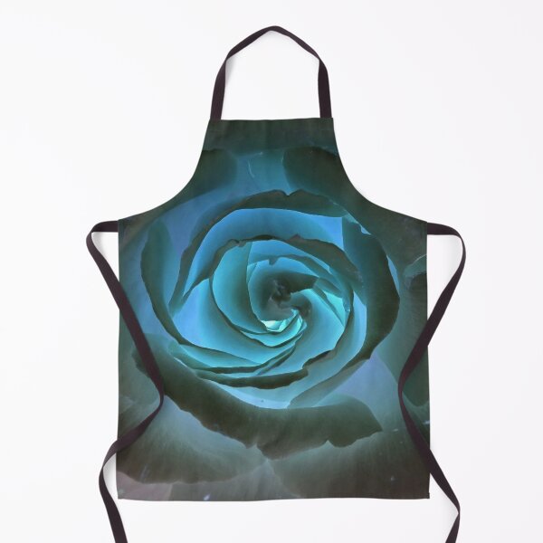 Item preview, Blue neon Rose Photograph Close-Up designed and sold by Eva Katerina.