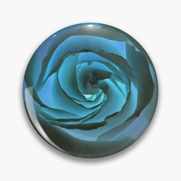 Item preview, Blue  neon Rose Photograph Close-Up designed and sold by Eva Katerina.