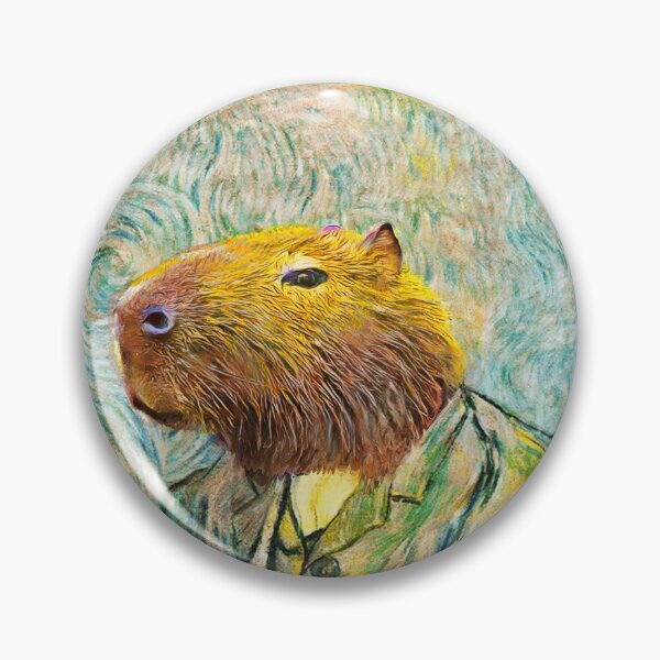 Aperçu de l'œuvre Capybara Autoportrait créée et vendue par EdgarStudio.