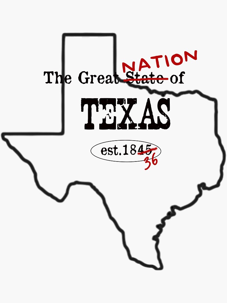 "Texas Pride" Sticker for Sale by JFive Redbubble